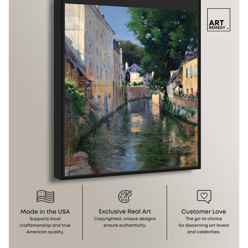 The River Isole Canvas by Art Remedy