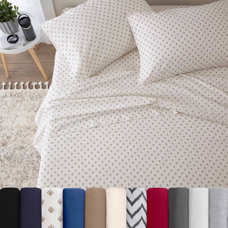 Martex 225 TC - Soft Breathable Durable Deep Pocket - Bed Sheet Set
