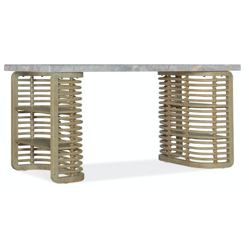 Hooker Furniture Surfrider 60" Wide Modern Beach Coastal Writing Desk