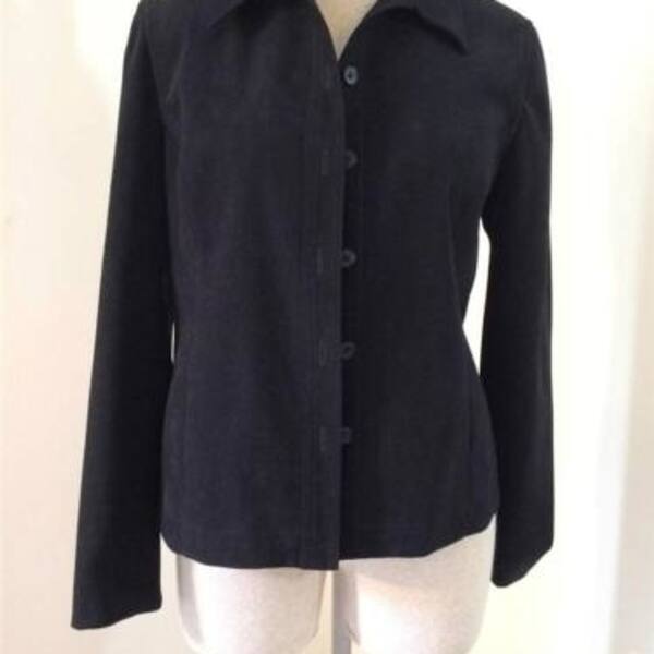 Shop Casual Corner Annex Blazer Womens 4 Petite Black Suit Jacket