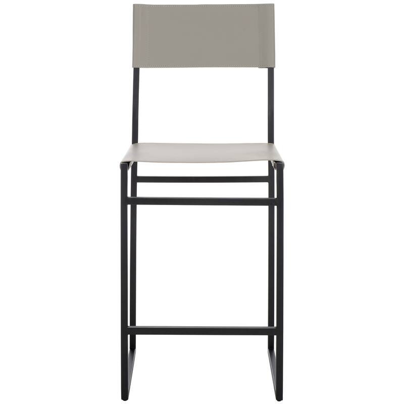 SAFAVIEH Valeria 26-inch Counter Stool (Fully Assembled) - 18 In. W x 18 In. D x 43 In. H - 18Wx18Dx43H