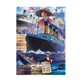 The Titanic - Collage Puzzle -  1000 Pcs - N/A