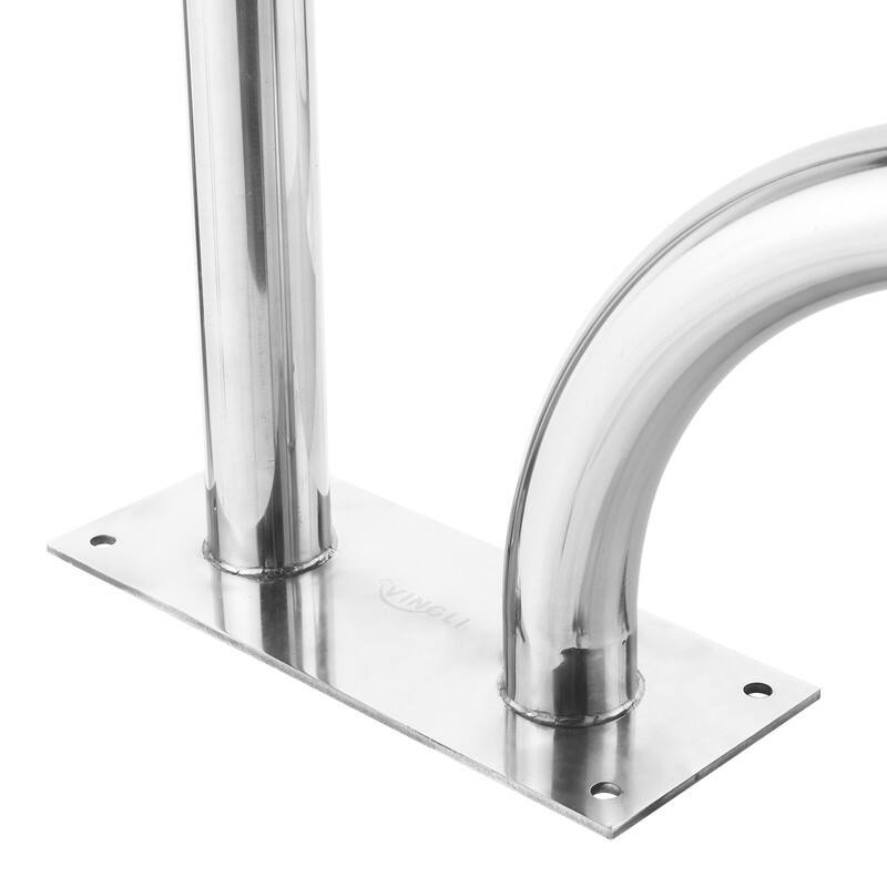 Swimming 3-Bend Stainless Steel Pool Hand Rail for Inground Pool