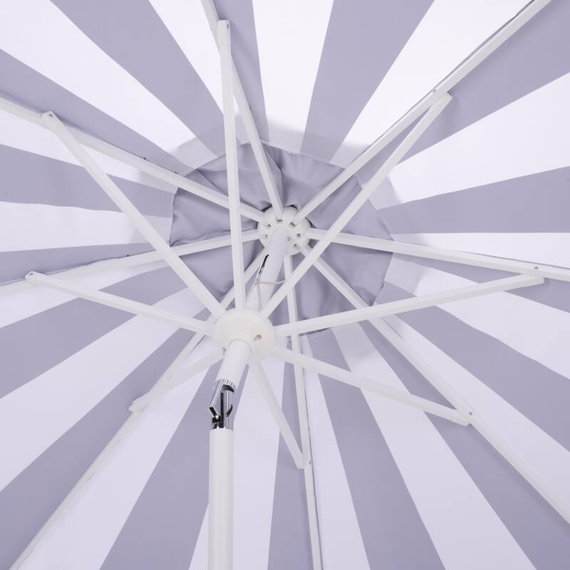 SAFAVIEH Outdoor Living Meze 9ft Crank Umbrella