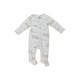 preview thumbnail 1 of 2, Breezy Bear Baby Footie Pajamas, 2-Way Zipper - I Love You 0-3 Months