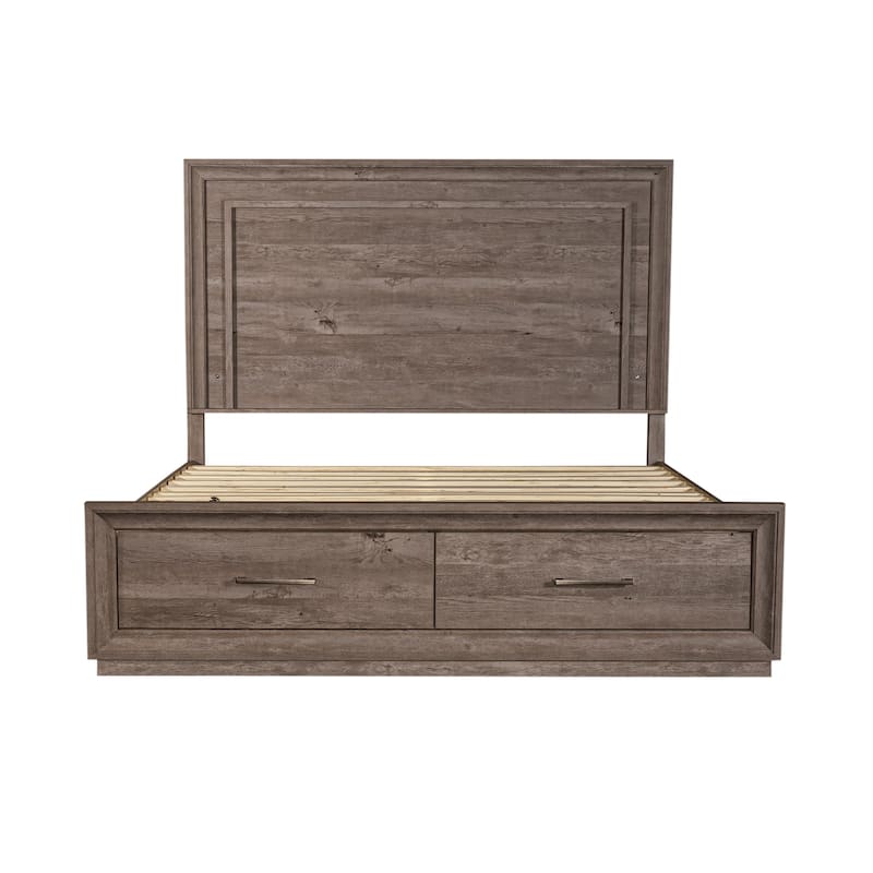 Horizons Graystone Queen Storage Bed
