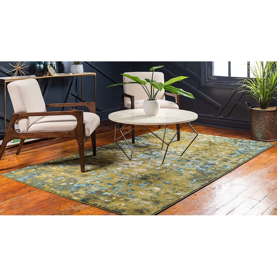 Contemporary Zhale Collection Area Rug