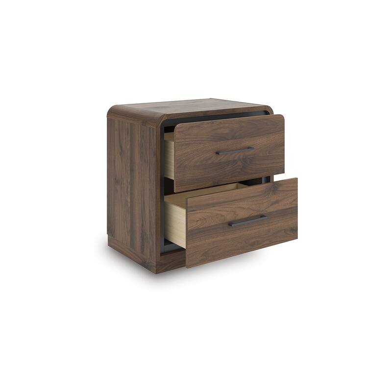 Signature Design by Ashley Chadworth Walnut Brown Nightstand