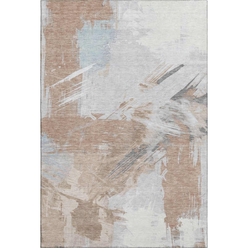 Premium Washable Super Soft Modern Brushstrokes Mayfield Rug