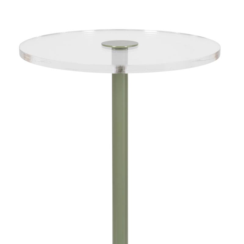 Kate and Laurel Acari Round Drink Table