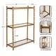preview thumbnail 2 of 8, Kate and Laurel Prisha Tiered Wall Shelf - 18x7x25