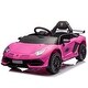preview thumbnail 25 of 78, 12V Kids Ride On Car W/Parents Remote Control,Licensed Lamborghini Aventador Xago Blue