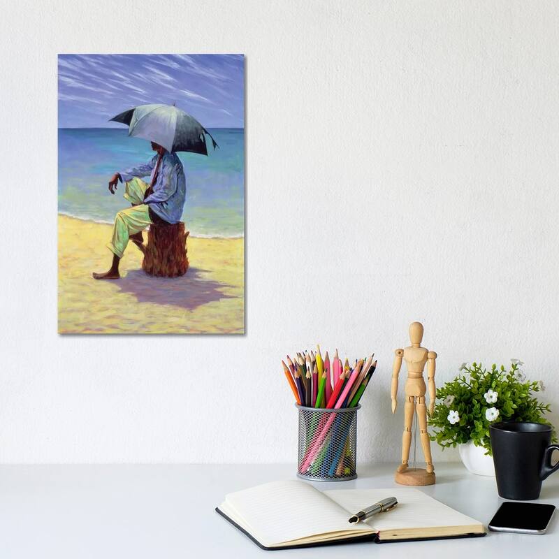 iCanvas "Into The Blue" by Tilly Willis Canvas Print - 12x8x0.75