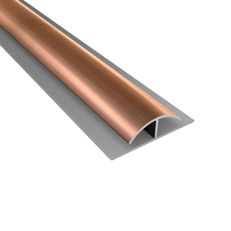 FASÄDE 47 in. Decorative Vinyl Divider Trim Oil Rubbed Bronze (5 Pack) - 5 Pack