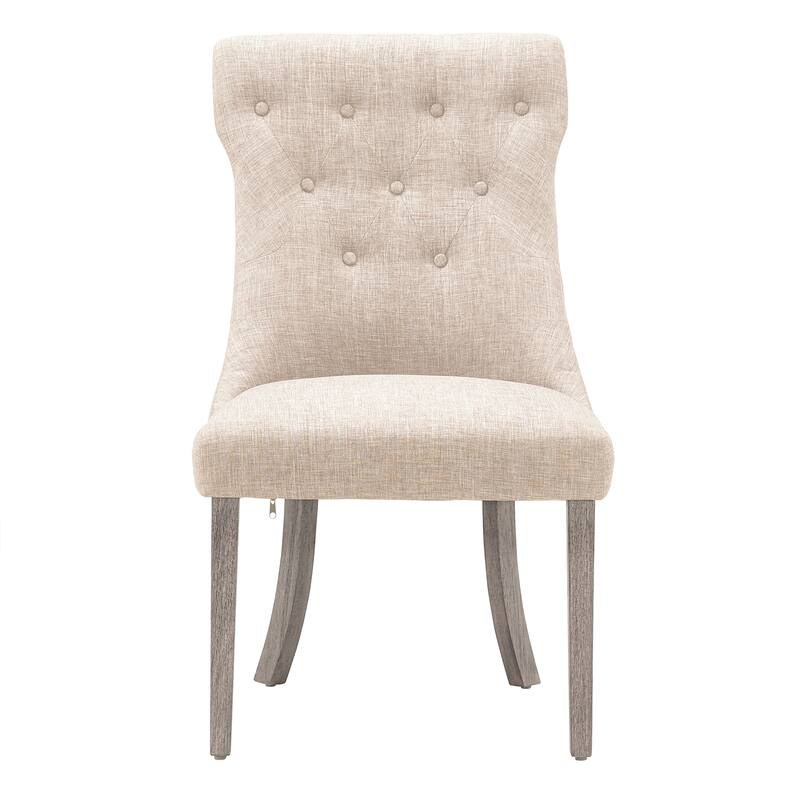 Voyager Button-tufted Dining Chairs (Set of 2) by iNSPIRE Q Artisan