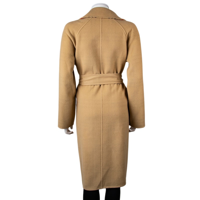 Burberry Long Reversible Check Car Coat