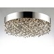 preview thumbnail 4 of 3, Mystic 16-light 24" Wide Steel Pendant - Polished chrome