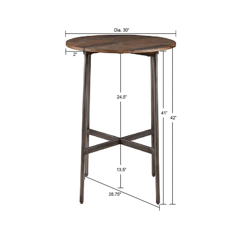 INK+IVY Renu Round Bar Table