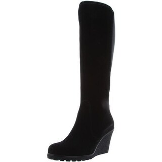 Report Cascade Women's Suede Wedge Boots - 11096522 - Overstock.com ...