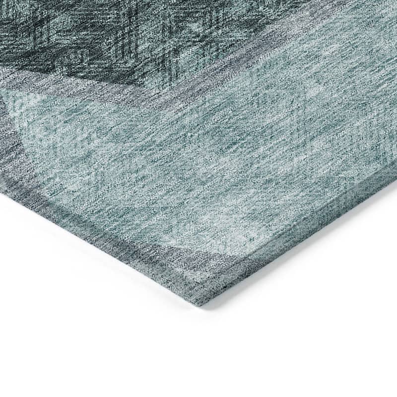 Machine Washable Indoor/ Outdoor Chantille Modern Boho Rug