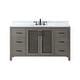 preview thumbnail 47 of 177, Altair Hadiya Bathroom Vanity with Composite Stone Countertop without Mirror