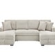 preview thumbnail 5 of 8, 122" Oversized Modern U-shaped Sleeper Sectional Sofa with Double Storage Chaise