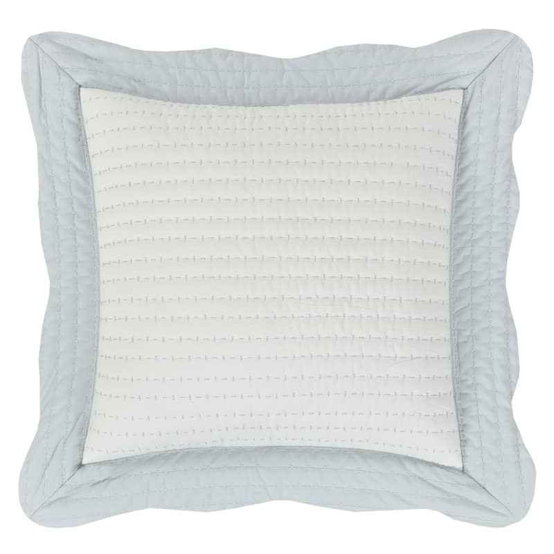 Amherst 20" Square Quilted Decorative Throw Pillow