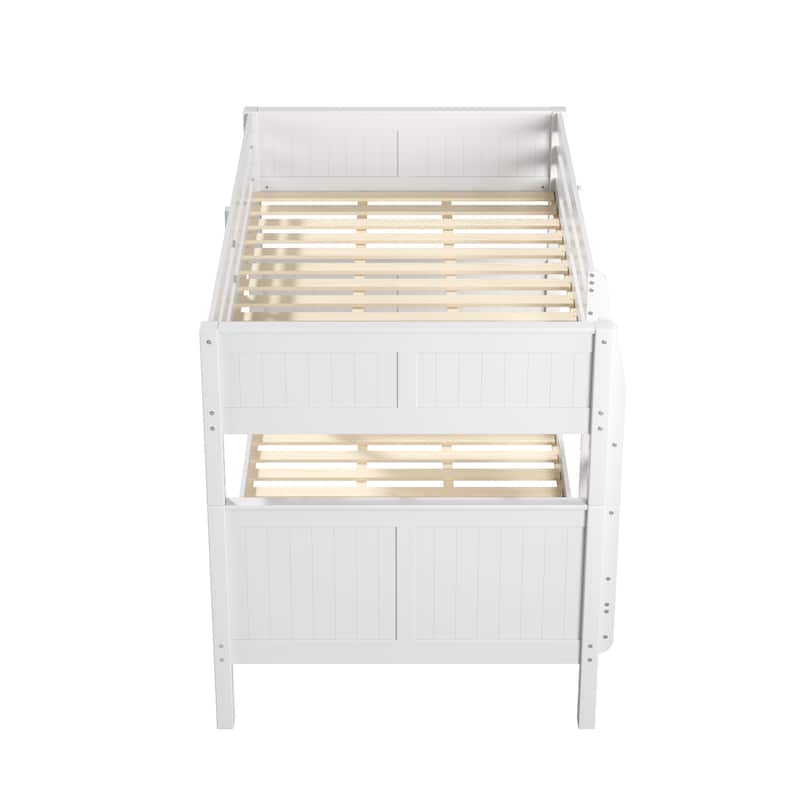 Camaflexi Full over Full Bunk Bed - Panel Headboard