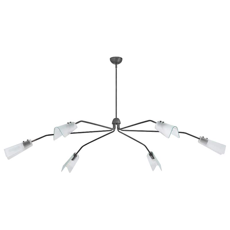 Hinkley Lighting 48306 Altman 6 Light 80" Wide Abstract Chandelier