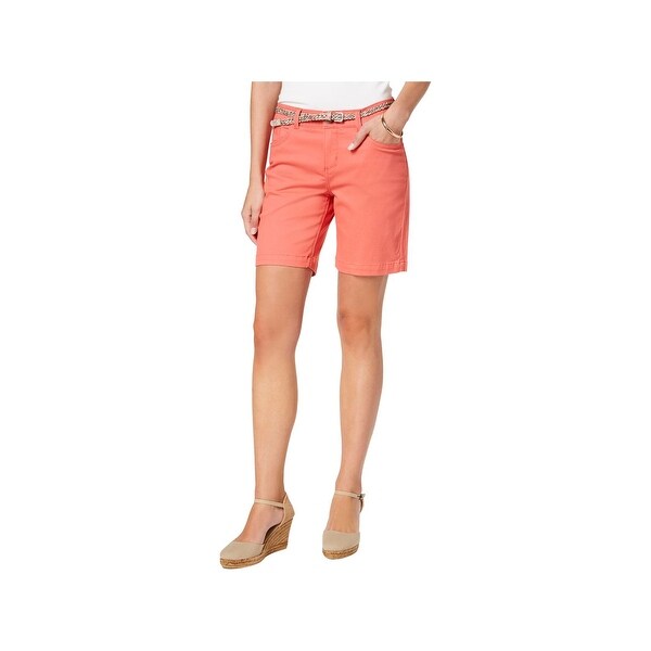 womens stretch walking shorts