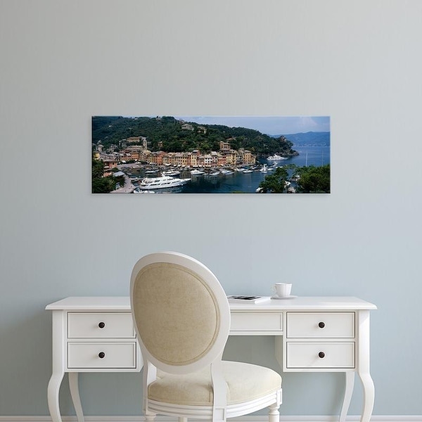 Easy Art Prints Panoramic Images's 'Italy, Portfino' Premium Canvas Art