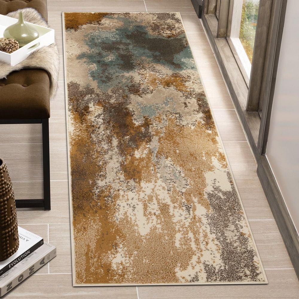Superior Modern Abstract Indoor Area Rug