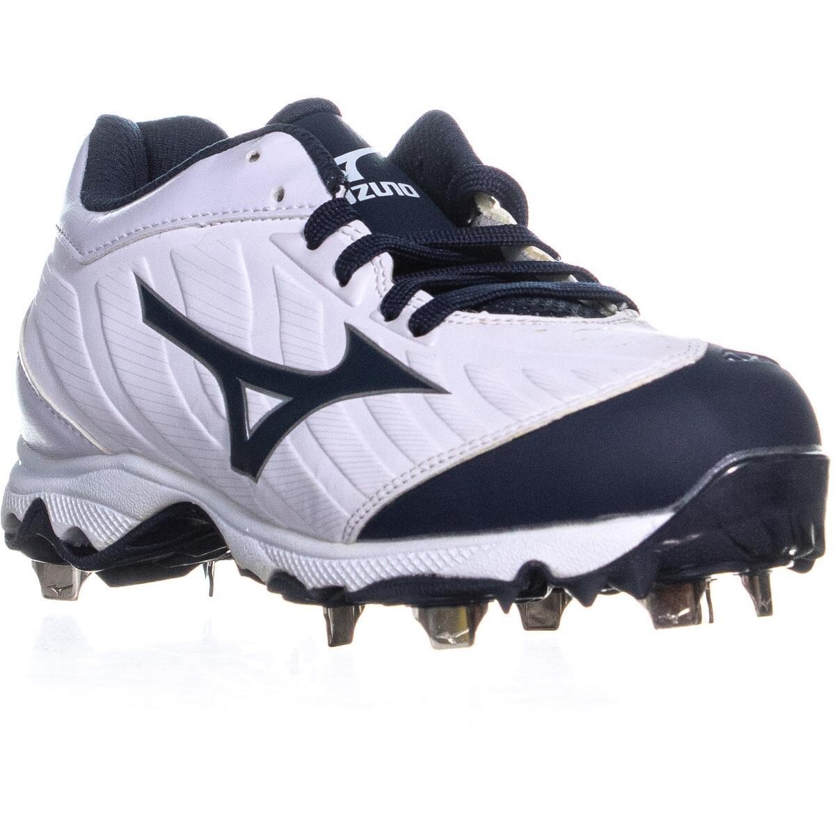 mizuno 9 spike sweep white