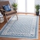 preview thumbnail 15 of 18, SAFAVIEH Brentwood Gusta Traditional Oriental Rug - Light Grey/Blue - 2' x 12'
