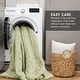 preview thumbnail 41 of 159, Chelsea Square Evans Pinch Pleated Soft Washed Boho Duvet Cover Set