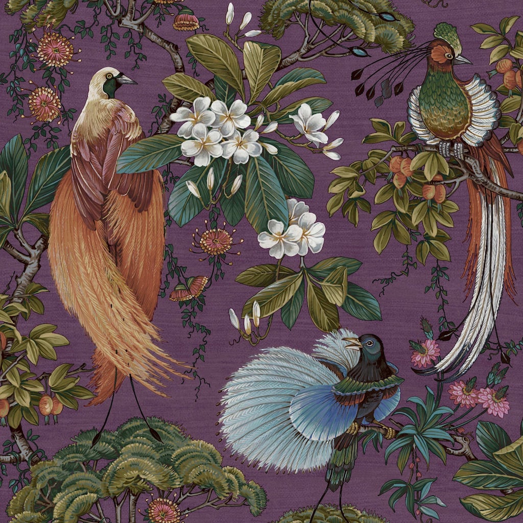 Yasuni Floral Unpasted Non-Woven Wallpaper – 396in x 20.8in