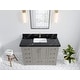 preview thumbnail 110 of 161, Willow Collection 48 in W x 22 in D x 36 in H Boston Single Bowl Sink Bathroom Vanity with Countertop