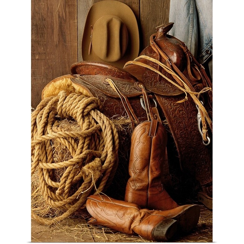 boots and hat