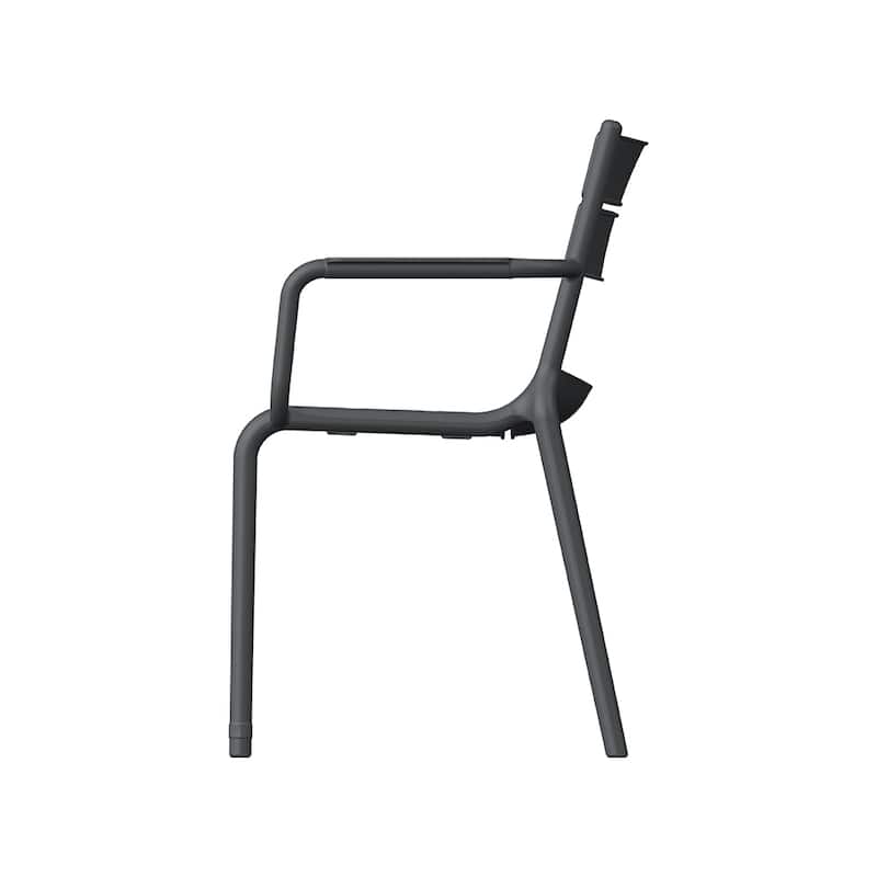 Naples Stackable Armchair, 2 Pcs - N/A