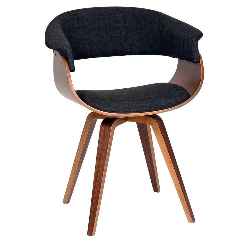 Carson Carrington Vamdrup Mid-Century Dining Chair with Bentwood Legs