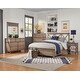 preview thumbnail 4 of 3, Alpine Furniture Potter 1 Drawer Nightstand with 2 Shelves