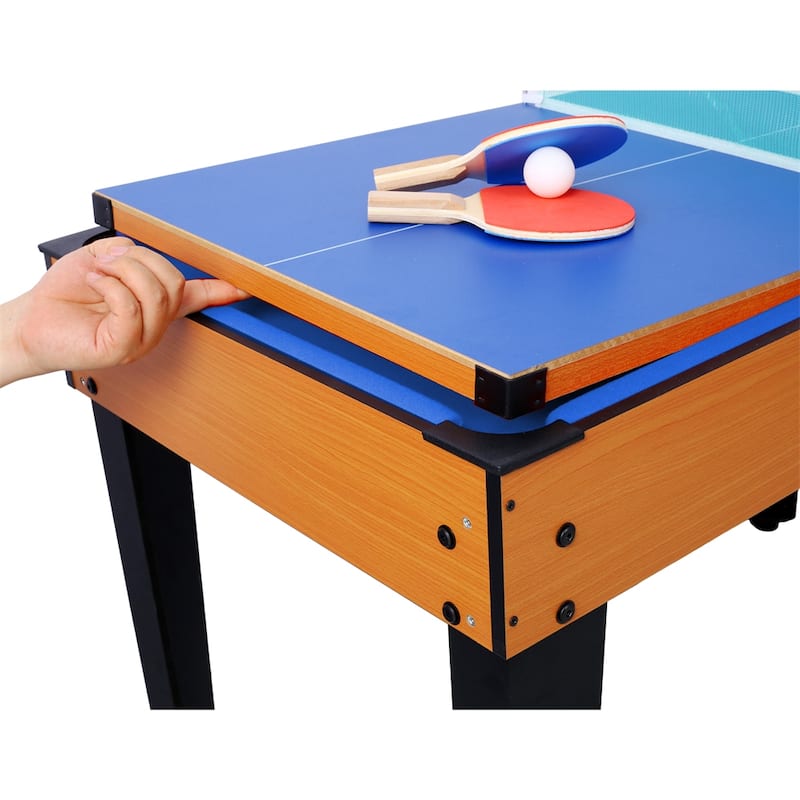 5-in-1 Multi-Game Table Billiards,Push Hockey,Foosball,Ping Pong Etc.