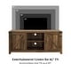 preview thumbnail 73 of 98, Middlebrook Firebranch 58-inch Barn Door TV Stand