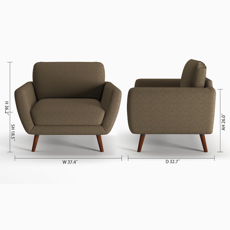 Artdeco Home - Carson Carrington Maglo Upholstered Loveseat