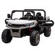 preview thumbnail 28 of 98, 24V Ride-On Dump Truck with Shovel, Remote Control, Two Seats, LED Lights, Ages 3-8