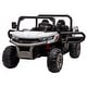 preview thumbnail 56 of 95, Electric 24V Ride-On Dump Truck for Kids, 2 Seater with Remote Control, Non-Slip Tires, and Storage Space