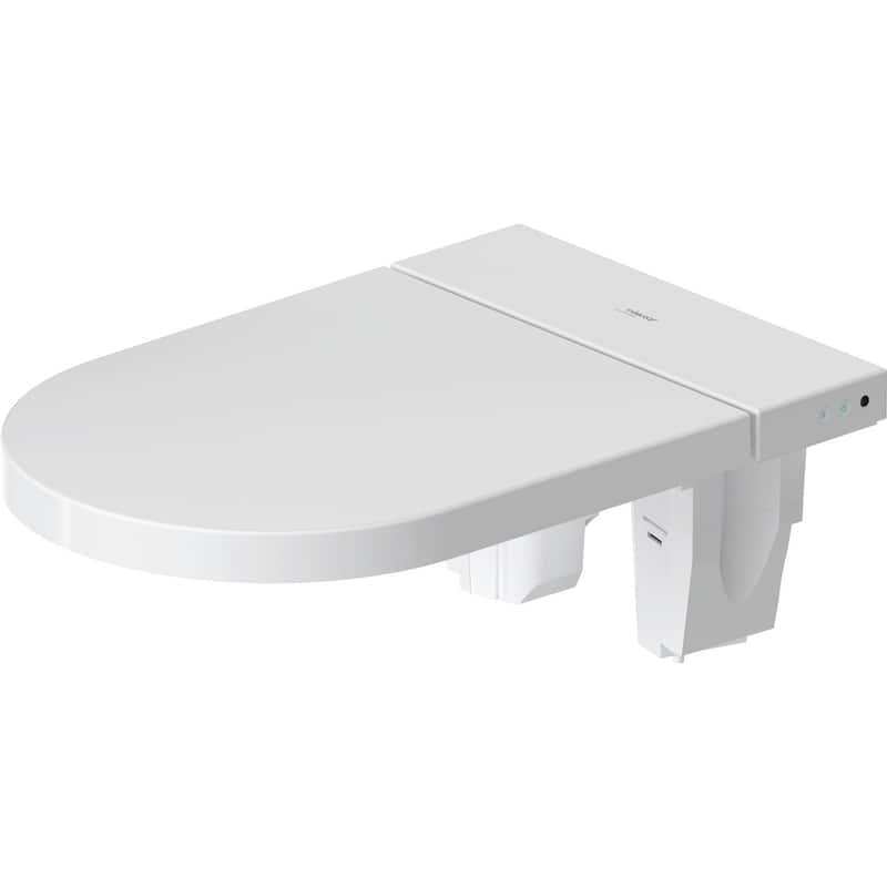 Duravit SensoWash Starck f Lite Elongated Slow-Close Bidet Seat - White
