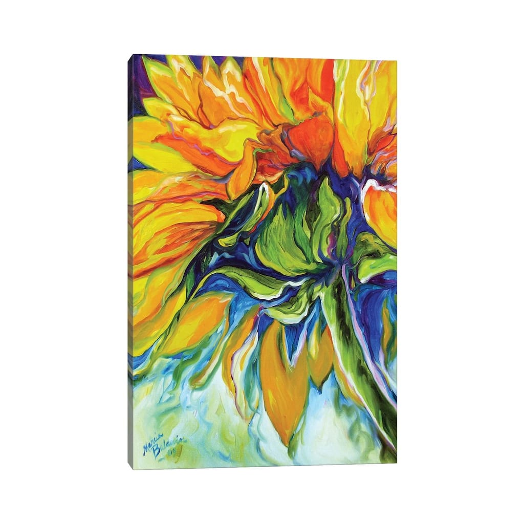 iCanvas "Sunflower In July" by Marcia Baldwin Canvas Print