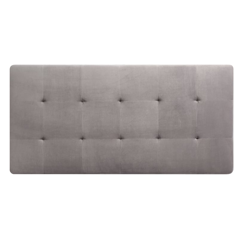 Derek Oversized Velvet Ottoman