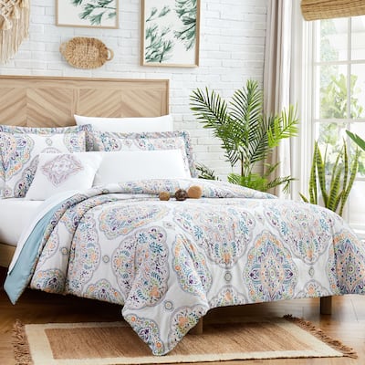 Modern Threads Rena 8-Piece Printed Complete Bed Set